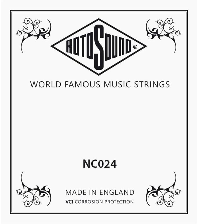 Rotosound NC024 .024 snaar for elektrisch guitar, nickel wound