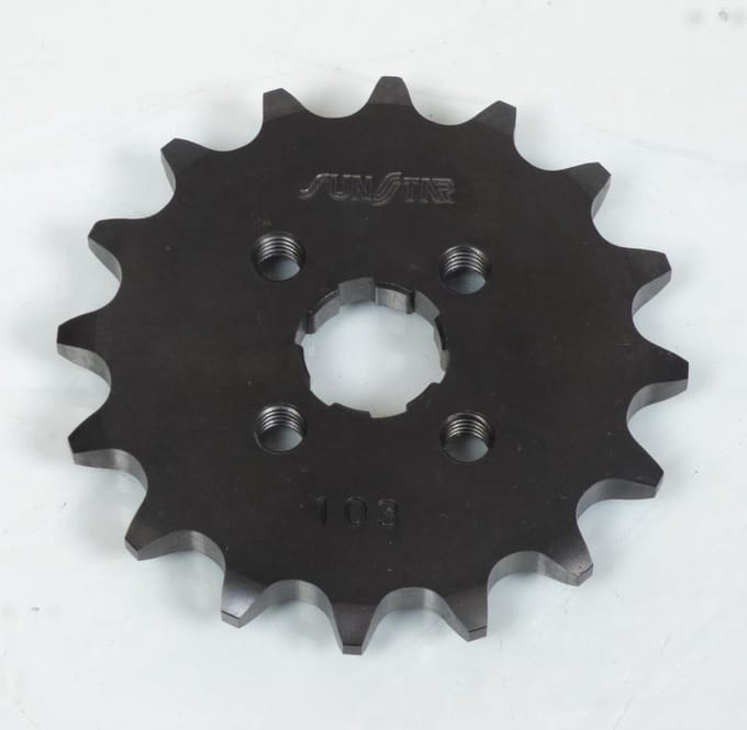 Voortandwiel Sunstar voor Bromfiets Honda 90 C 2004 tot 2005 16 tanden / linksvoor Nieuw