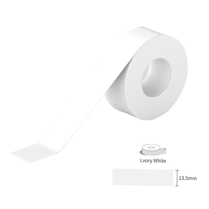 PeriPage 1 Rol Wit Labelpapier Plakband Zelfklevend Thermisch Labelprinterpapier Naam Prijs 1 Roll wit