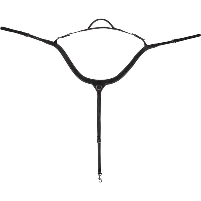 Jachtcollier voor paard met handvat QHP