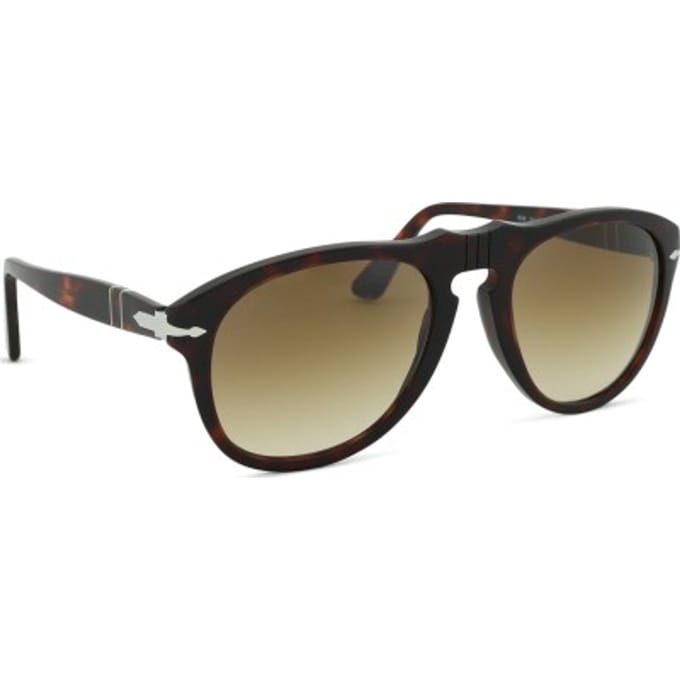 Persol Aviator Mens Havana Brown gradiënt zonnebril