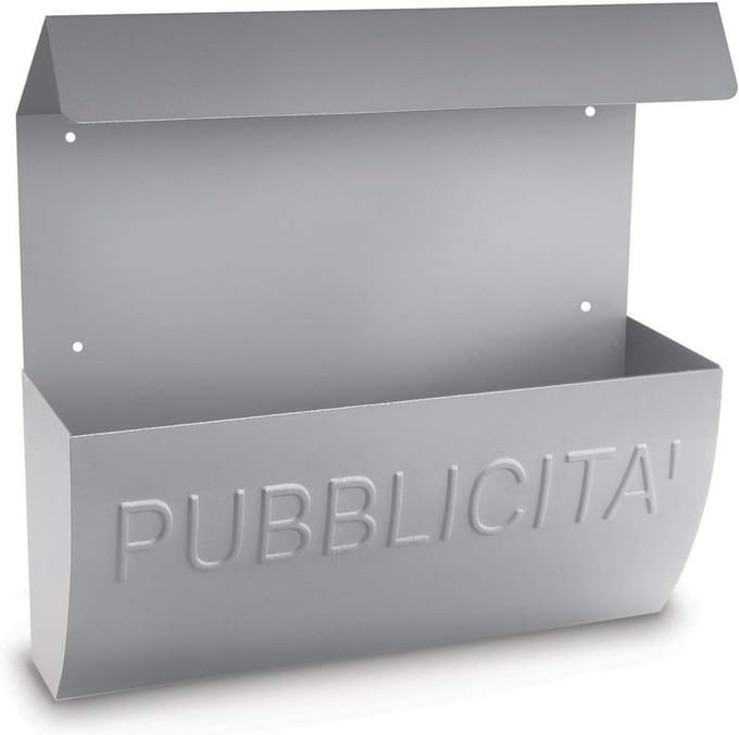 Aluminium brievenbus voor buiten met dak