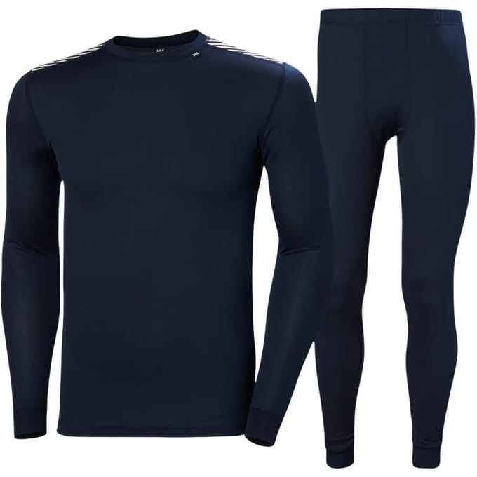 Helly Hansen Comfort Light Set Lange Mouwen Basislaagset Blauw S Man
