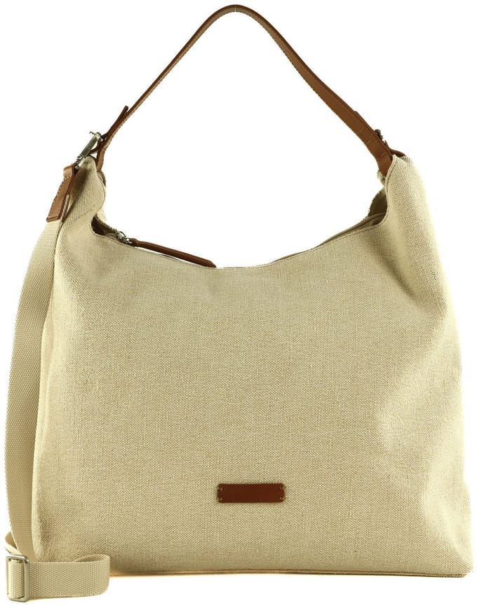 JOST Schoudertas Lyngby Hobo Bag Linen Beige