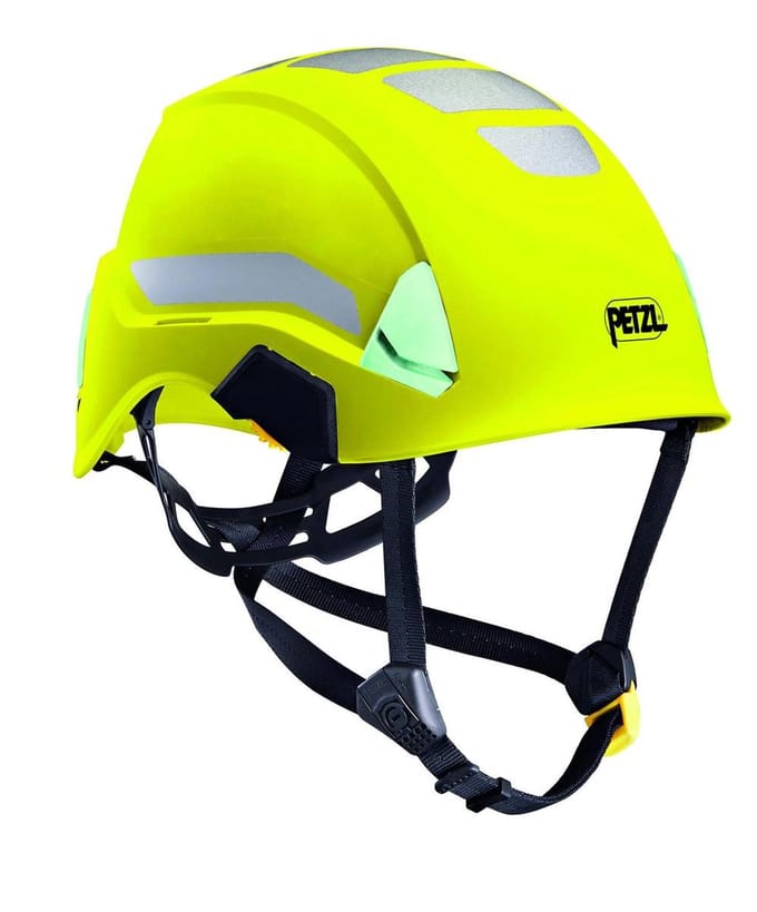 PETZL STRATO VENT Hi-Vis Geel