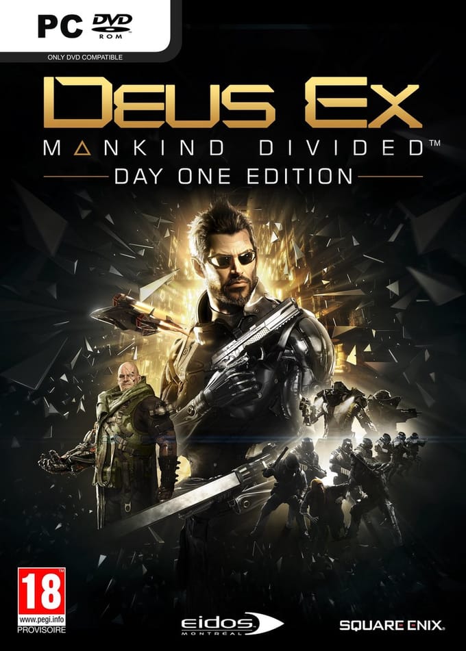 Deus Ex: Mankind Divided Day One Edition - Windows