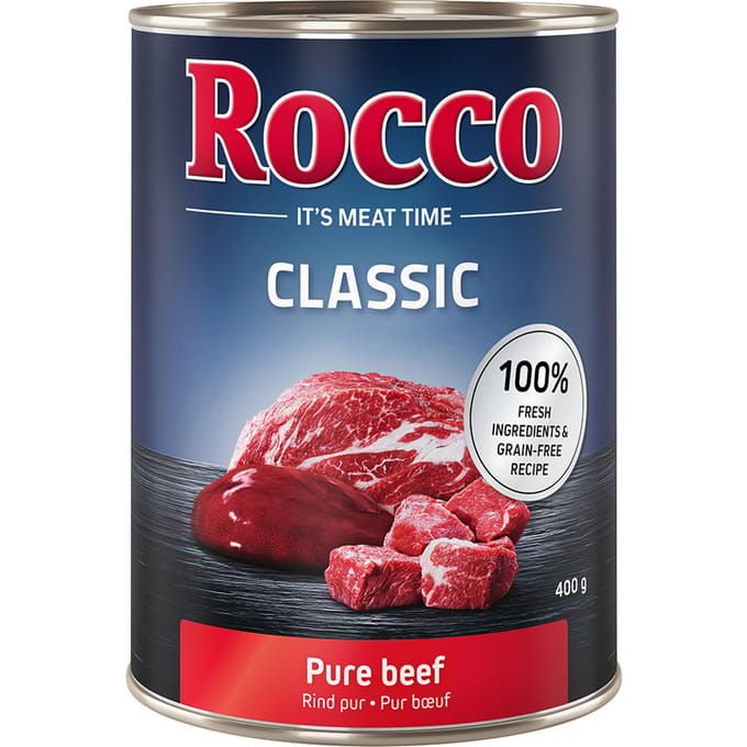 24x400g Rund Puur Rocco Classic Hondenvoer