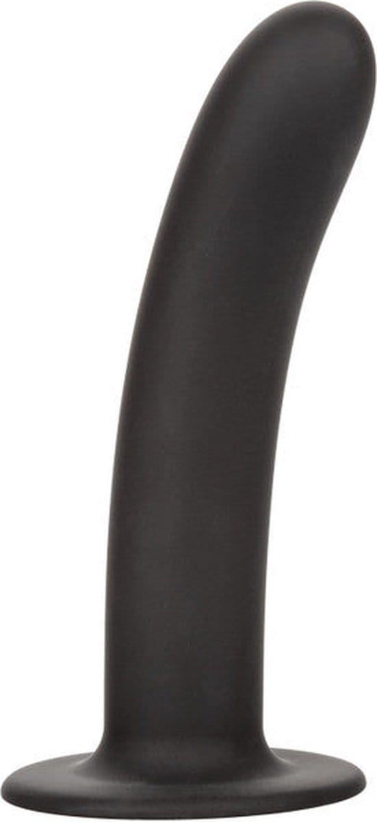 Calexotics - Boundless Smooth - Gladde Strap-on Anaal Plug met Zuignap - Siliconen - Drie Maten - Zwart S