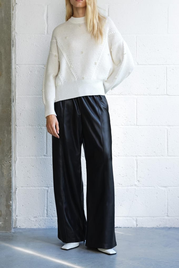 French Connection Mersai Jumper Porcelain Cream Größe: XL | Pullover Outlet | Damen | Weiß