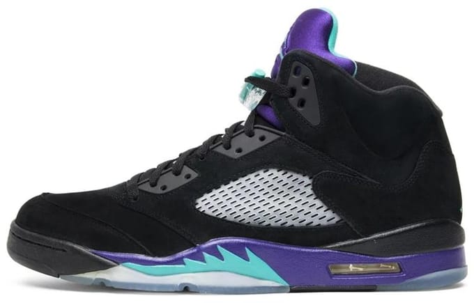 Jordan 5 Retro Black Grape 2013 136027-007 44.5
