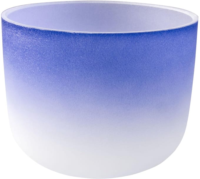 Fame Crystal Singing Bowl 9" Indigo Blue A4 440 Hz - Klankschaal