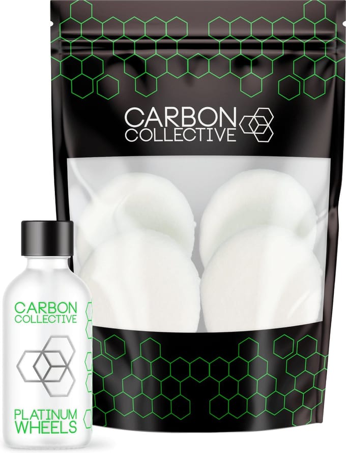 CARBON COLLECTIVE - PRO - Platinum Wheels Coating - For Wheels, Calipers, Exhaust Systems - Up To 350°C - 3.0 - 30ml