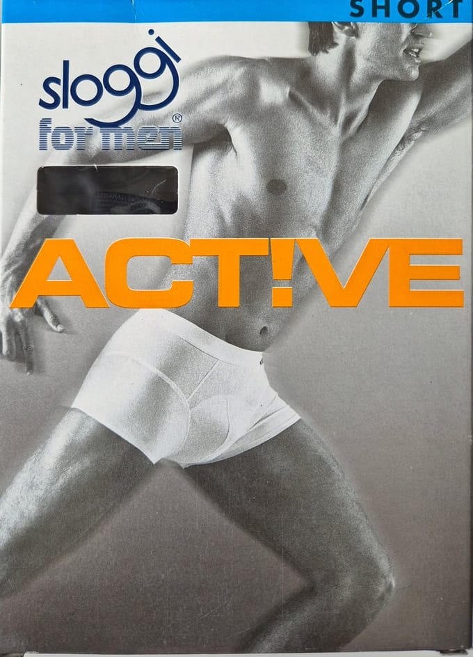 Onderbroek short Sloggi active- Zwart-maat S
