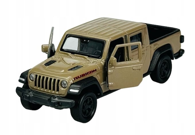 Welly Jeep Gladiator 2020 Modelauto Metaal 1:34 Bruin