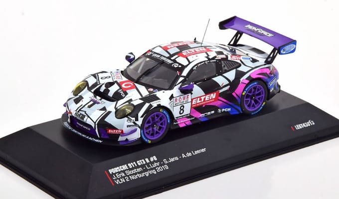 Porsche 911 GT3 R #8 VLN 2 Nürburgring 2019 - 1:43 - IXO Models
