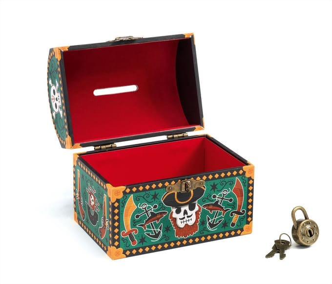 Djeco | spaarpot pirate birds