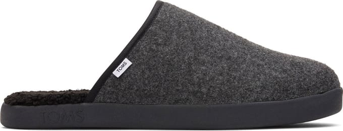 TOMS Harbor Heren Sloffen - Black - Maat 46