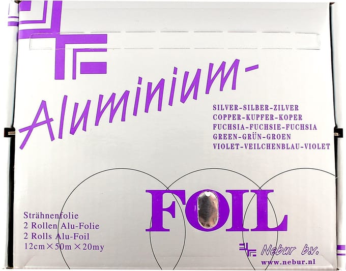 Nebur - High-Light Aluminiumfolie (20µ) - 2X50M