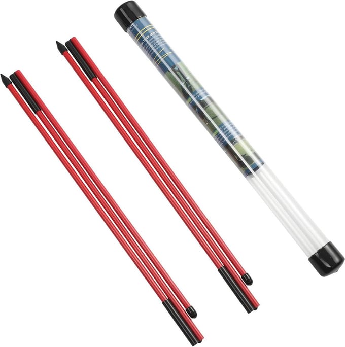 Golf Alignment Sticks - 2 Pack Inklapbare Golf Oefenstokken voor Precisie en Postuuraanpassing