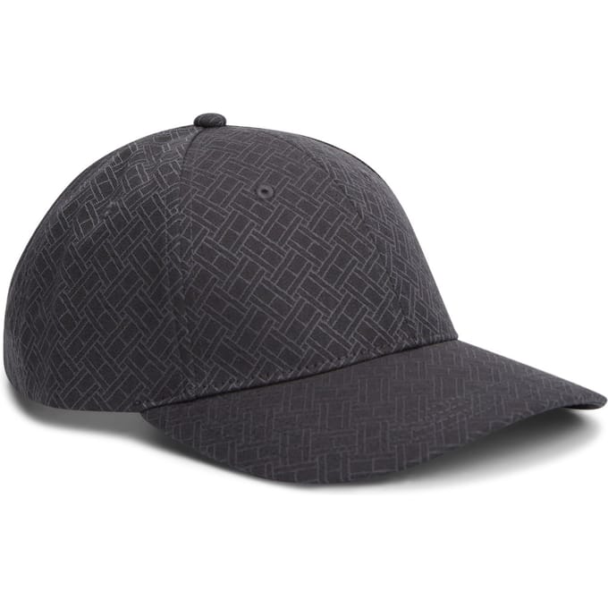 Tommy Hilfiger Flag Jacquard 6 Panel Cap Black Größe: OS | Hüte Outlet | Herren | Schwarz