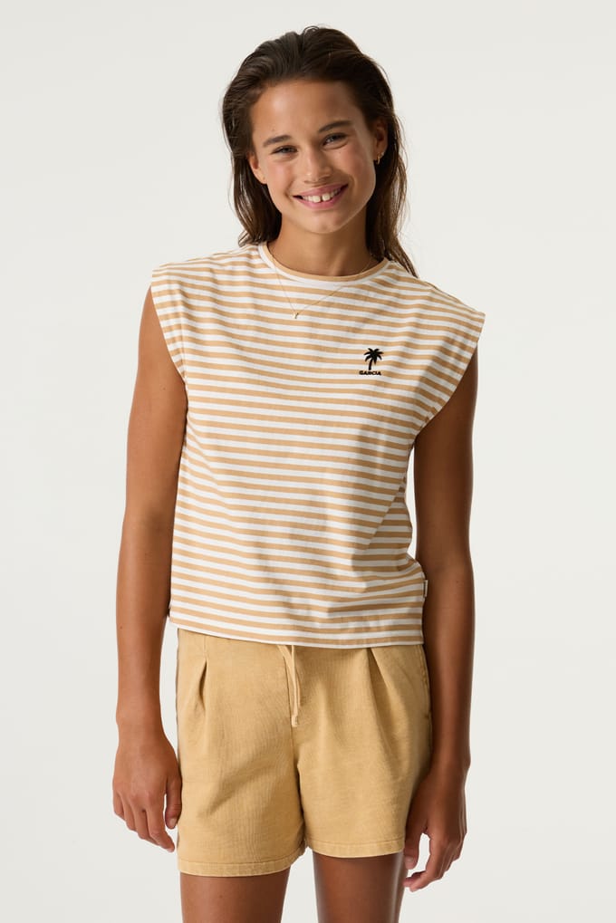 Garcia t-shirt gestreept