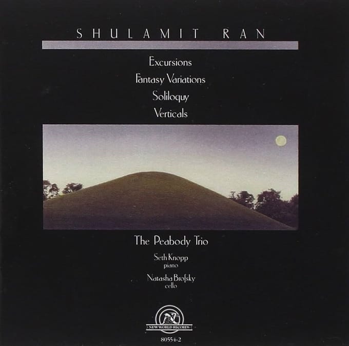 Peabody Trio, Seth Knopp, Natasha Brofsky - Ran: Excursions | Fantasy Variations | Soliloquy | Verticals (CD)