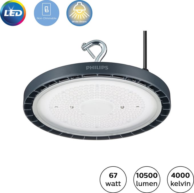 Philips Coreline G5 Led Highbay 10500lm Industriële Verlichting - 8719514955677 - E3Z3N