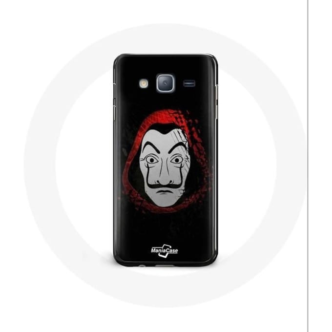 Coque - La casa de papel - Samsung Galaxy J3 2016 - Souple - Noir - Protection