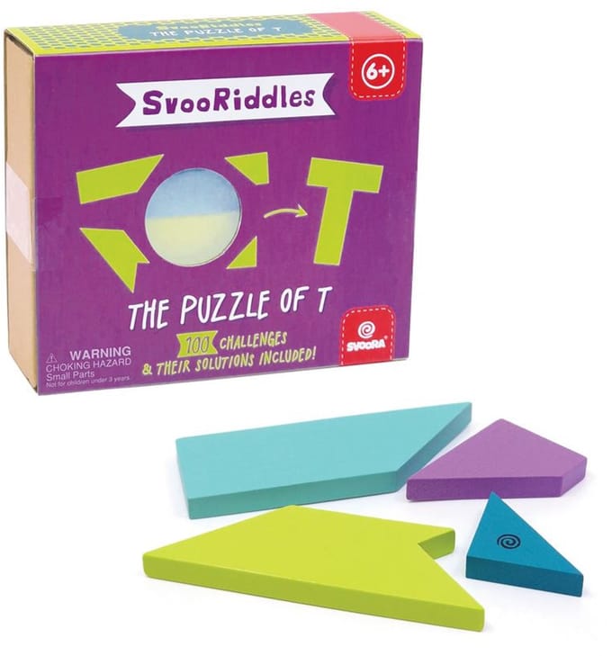 Svoora puzzel spel voor kinderen - De puzzel van T. 6+ educatief speelgoed.