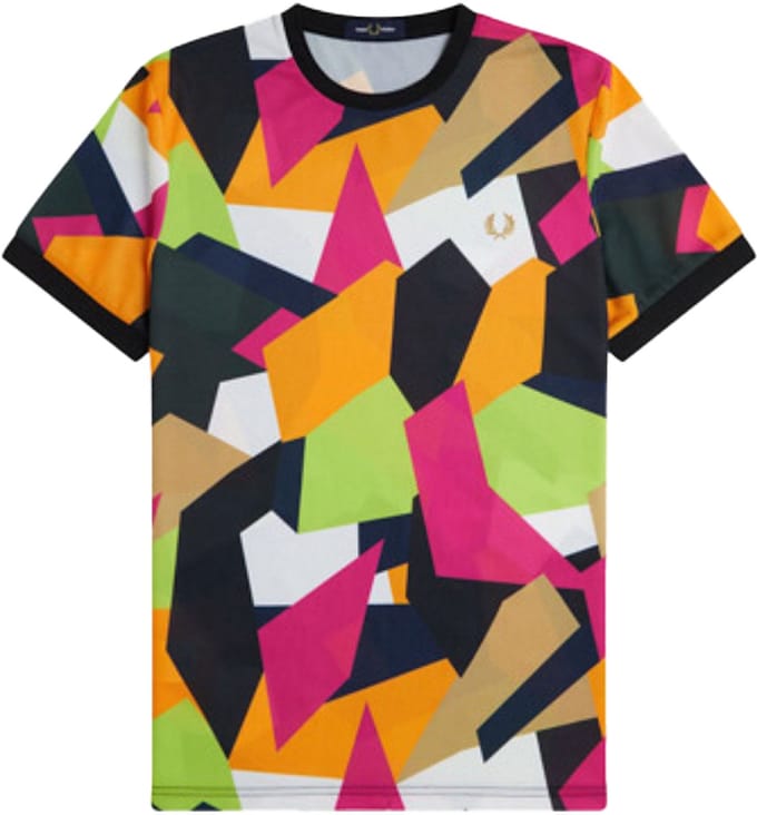 Fred Perry On Court Printed T-Shirt