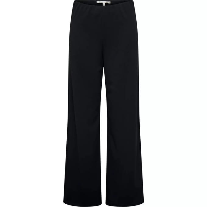 Wijdte broek van pure viscose model 'BREMEN'