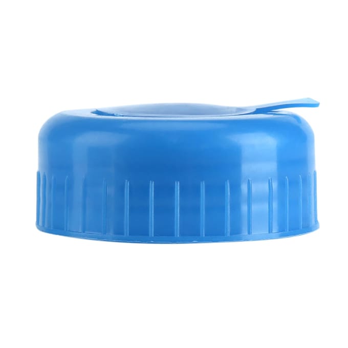 Bouchon à vis pour bouteille d'eau potable, 5 pièces, gallons bleus, couvercles anti-éclaboussures de remplacement blue