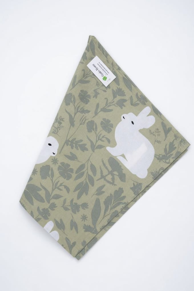 Keukendoek - Set van 2 - Konijn - Keukenset - Theedoek -Keukentextiel - Moederdag