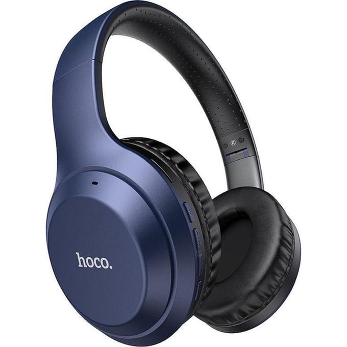 HOCO W30 Fun Move - Draadloze On-Ear Koptelefoon - Bluetooth 5.0 - Blauw