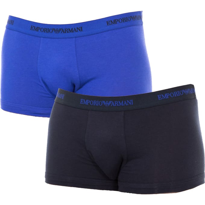 Pack-2 Retro Elastische Katoenen Boxers 111210-5A717 Heren