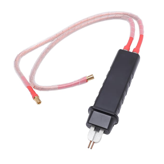 Puntlaspen 1600A Hoog Vermogen Koperdraad DIY Instelbare Handheld Puntlaspen voor Batterij O-type plug