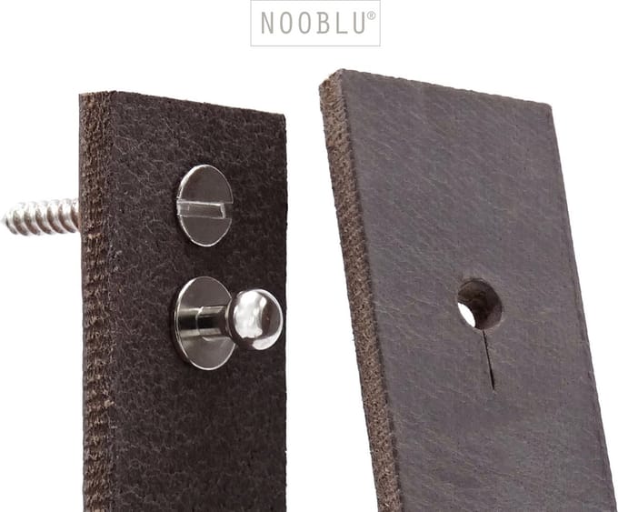 NOOBLU Ophanglus SLING 2,5 cm - Gold Edition - Maat: L - 80 cm, Kleur: Cloudy grey