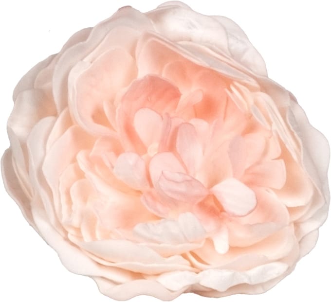 HOBI - Antieke roze tafeldecoratie 12 cm kunstbloem