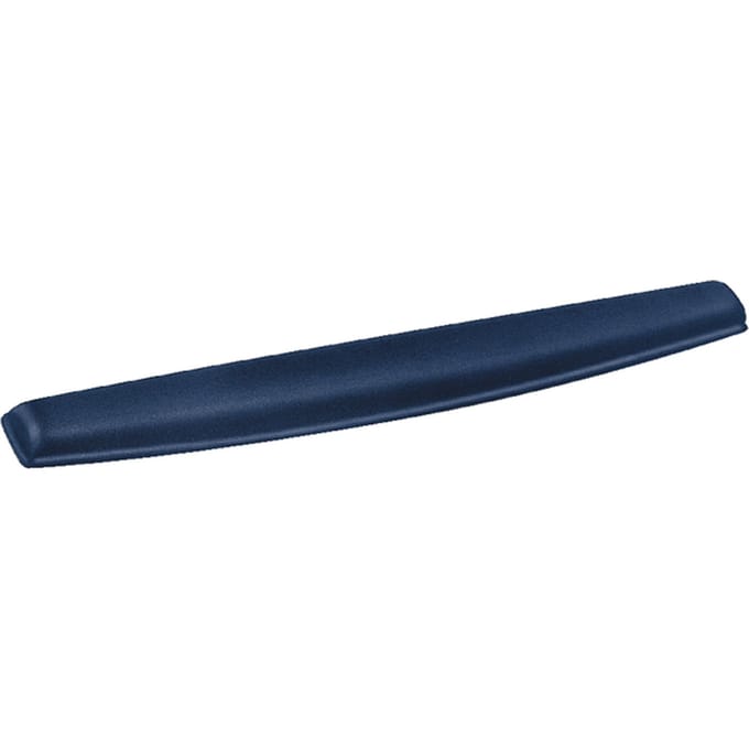 Fellowes toetsenbord polssteun blauw met zacht traagschuim