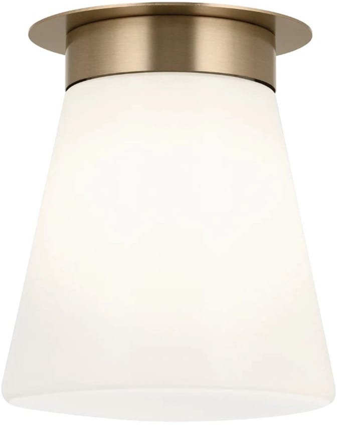 Kichler LED Plafondlamp Albers | 1X E27 Max 40W | Champagne Bronze