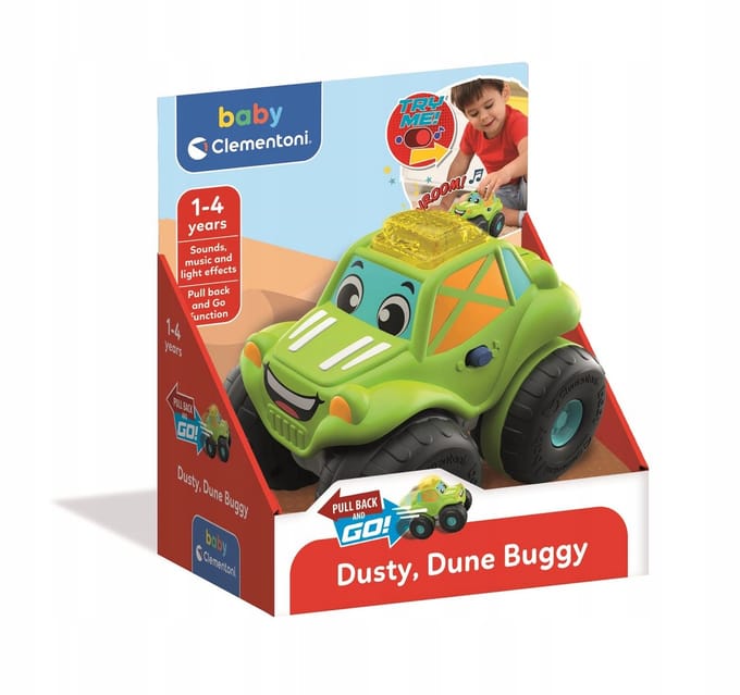 Voertuig Dusty Sand Racer Speelgoedauto Clementoni