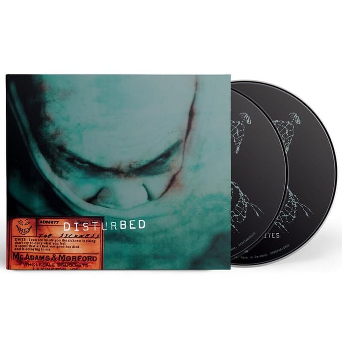 Disturbed CD - The Sickness (25th Anniversary) - voor Geen - standaard