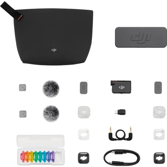 DJI Mic Mini 2S (2 TX + 1 RX + Charging Case)