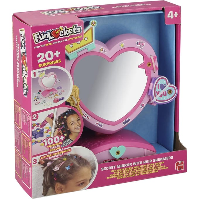 Jumbo - FunLockets - Geheime Spiegel Met Haarglinsters - Vanaf 4 jaar - Haaraccessoires
