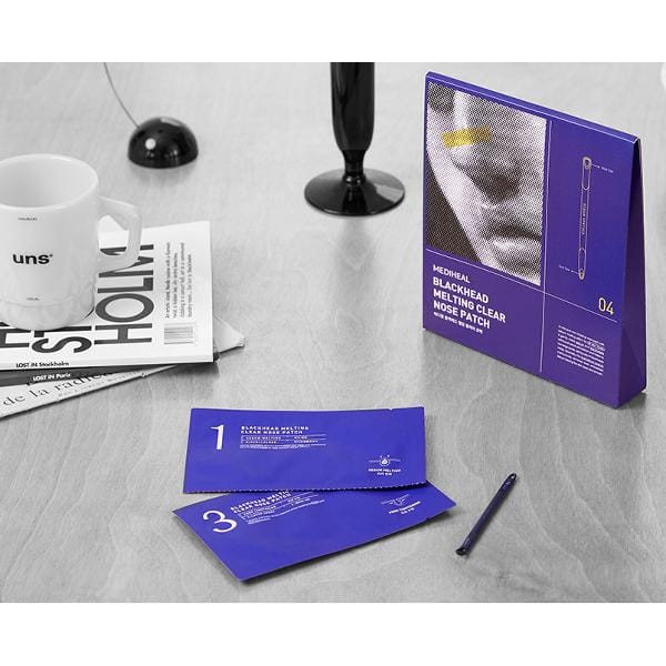 [MEDIHEAL] Patch nasal transparent anti-points noirs 4EA gray