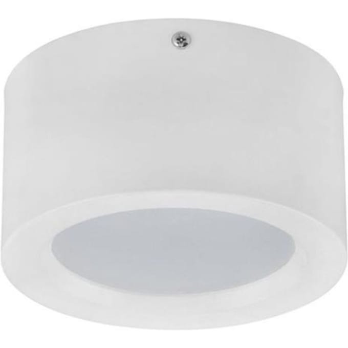 LED Downlight - Opbouw Rond Hoog 10W - Natuurlijk Wit 4200K - Mat Wit Aluminium - Ø140mm