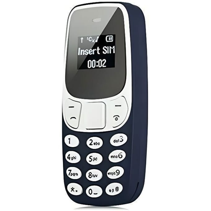 Mini Téléphone Portable L8star BM10 indétectable 2 sim MP3 Bluetooth débloqué blauw