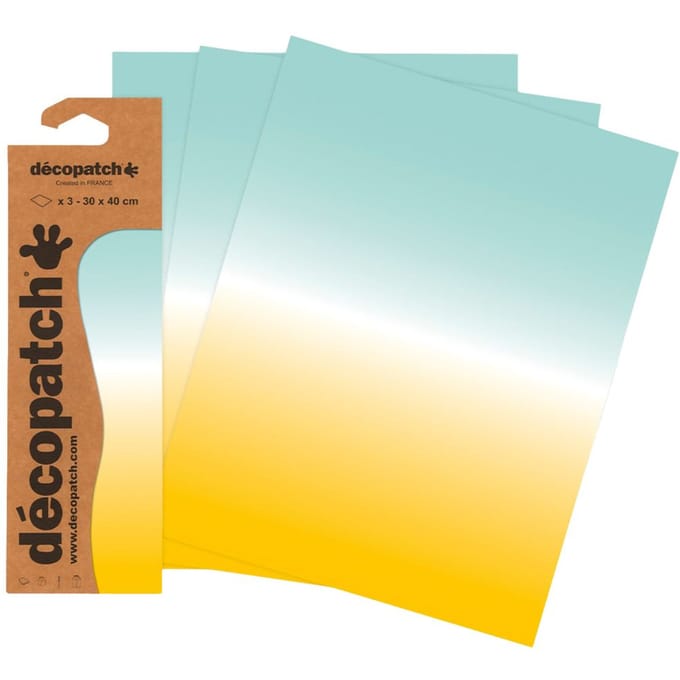 Décopatch papier "Kleurverloop"