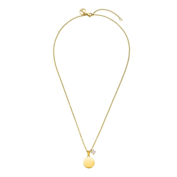 PURELEI Plate Charm Kette Silver Taglia: OS | Collane Outlet | Donna | Grigio