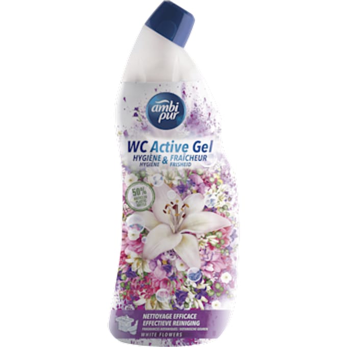 WC Gel White Flowers